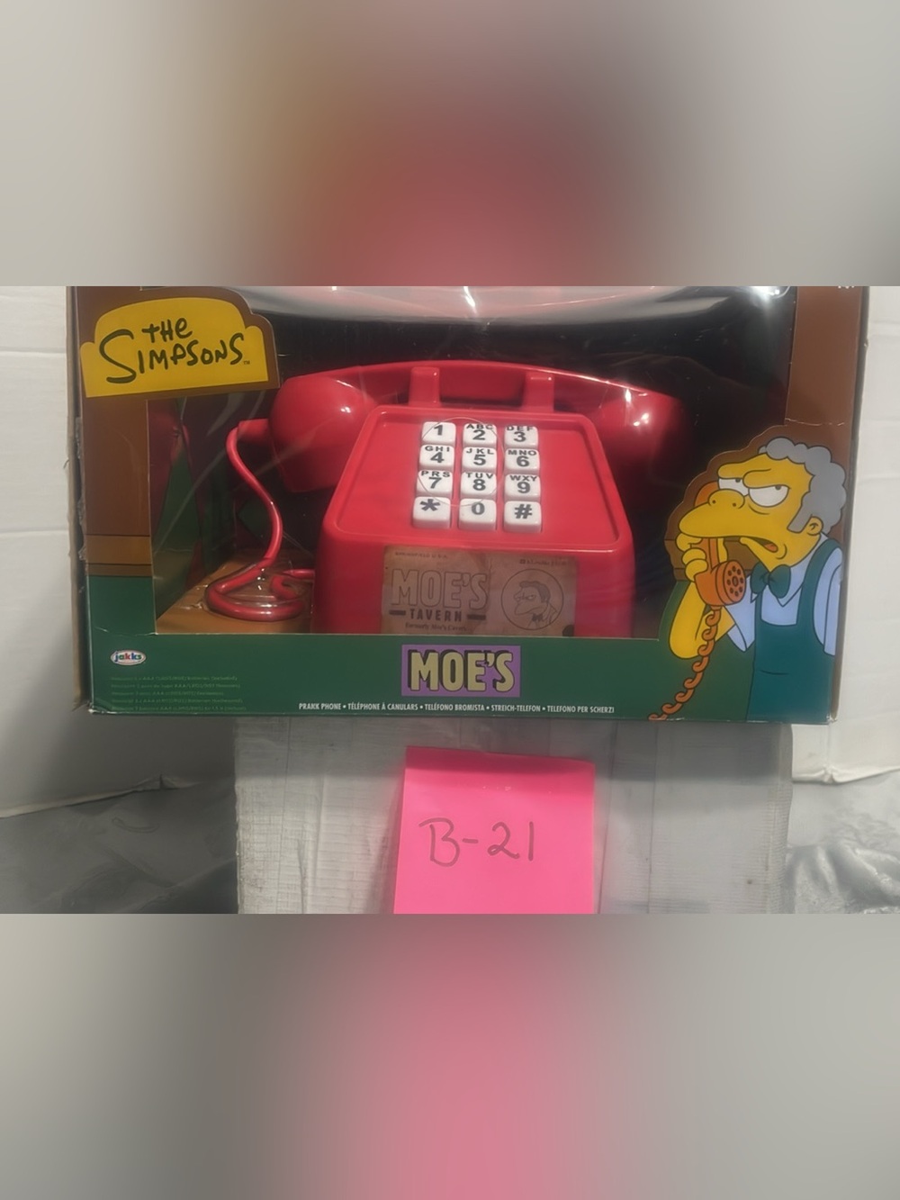 The Simpsons Moe’s Phone